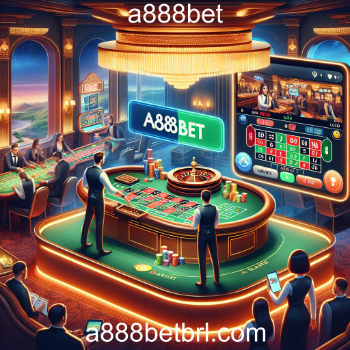 Experiência Imersiva com os Jogos ao Vivo da a888bet